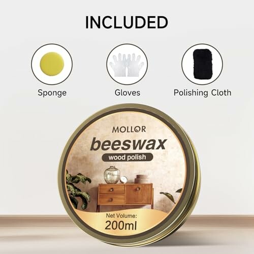 Mollor Beeswax Furniture Polish