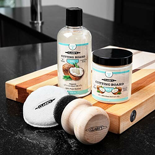 CLARK'S Coconut Cutting Board Oil and Wax Kit