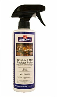 Mohawk Scratch and Mar Resister Polish spray bottle