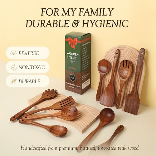 Wooden Spoons for Cooking